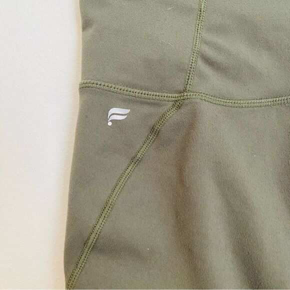 Fabletics Zone Powerhold High Waisted Colorblock Leggings Size Medium - Picture 4 of 8